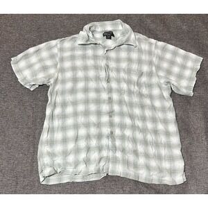 Marc Edwards Men's XL Plaid Short Sleeve Shirt